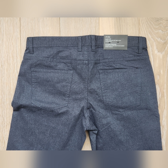 NWT Men's Slim fit textured 5 pocket pant RW&Co - Picture 4 of 7